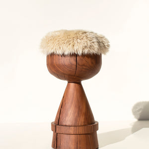 Boca Counter Stool Walnut Sheepskin Image 08
