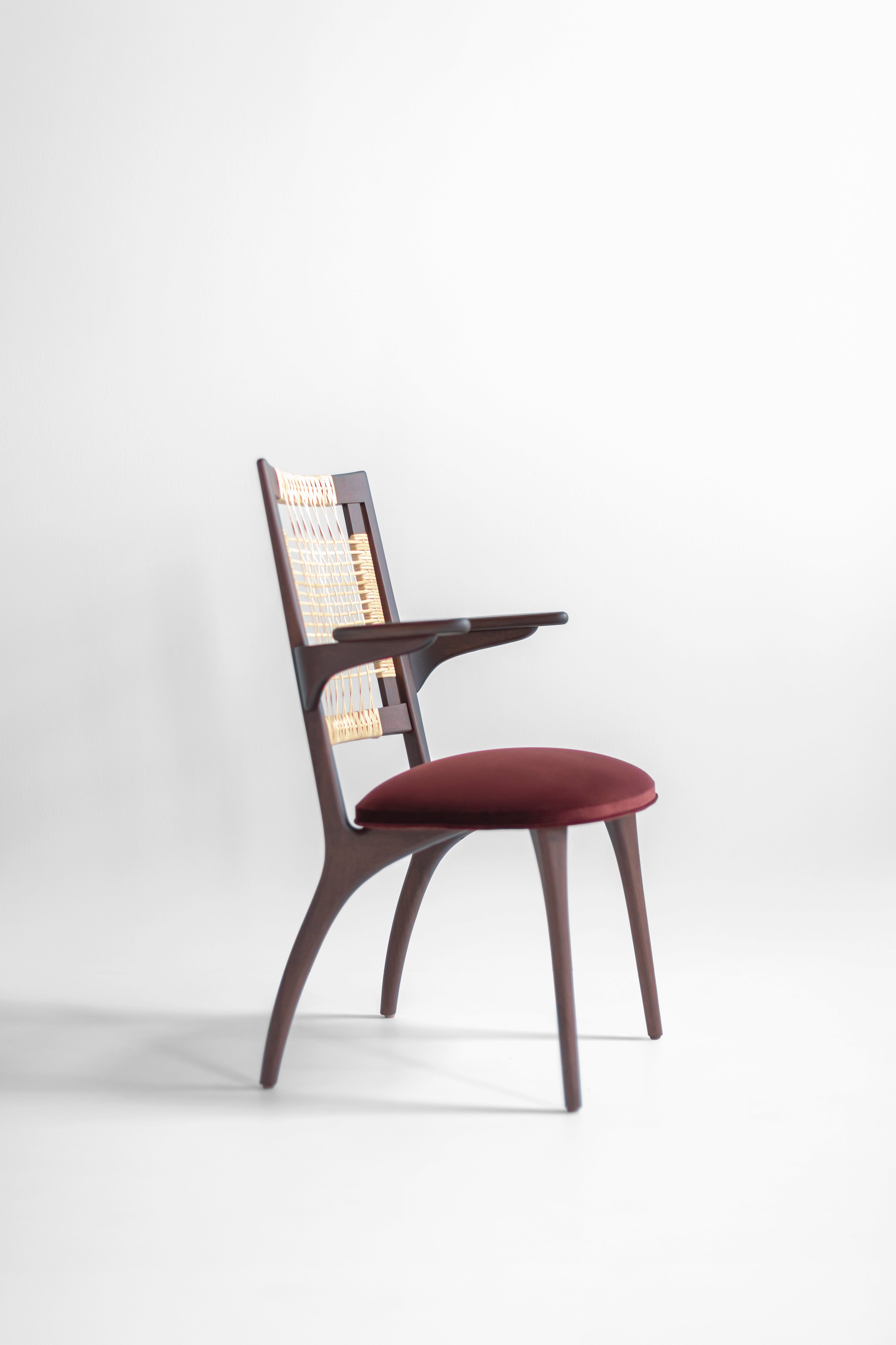 Bonnie Caneback Dining Arm Chair - 2508