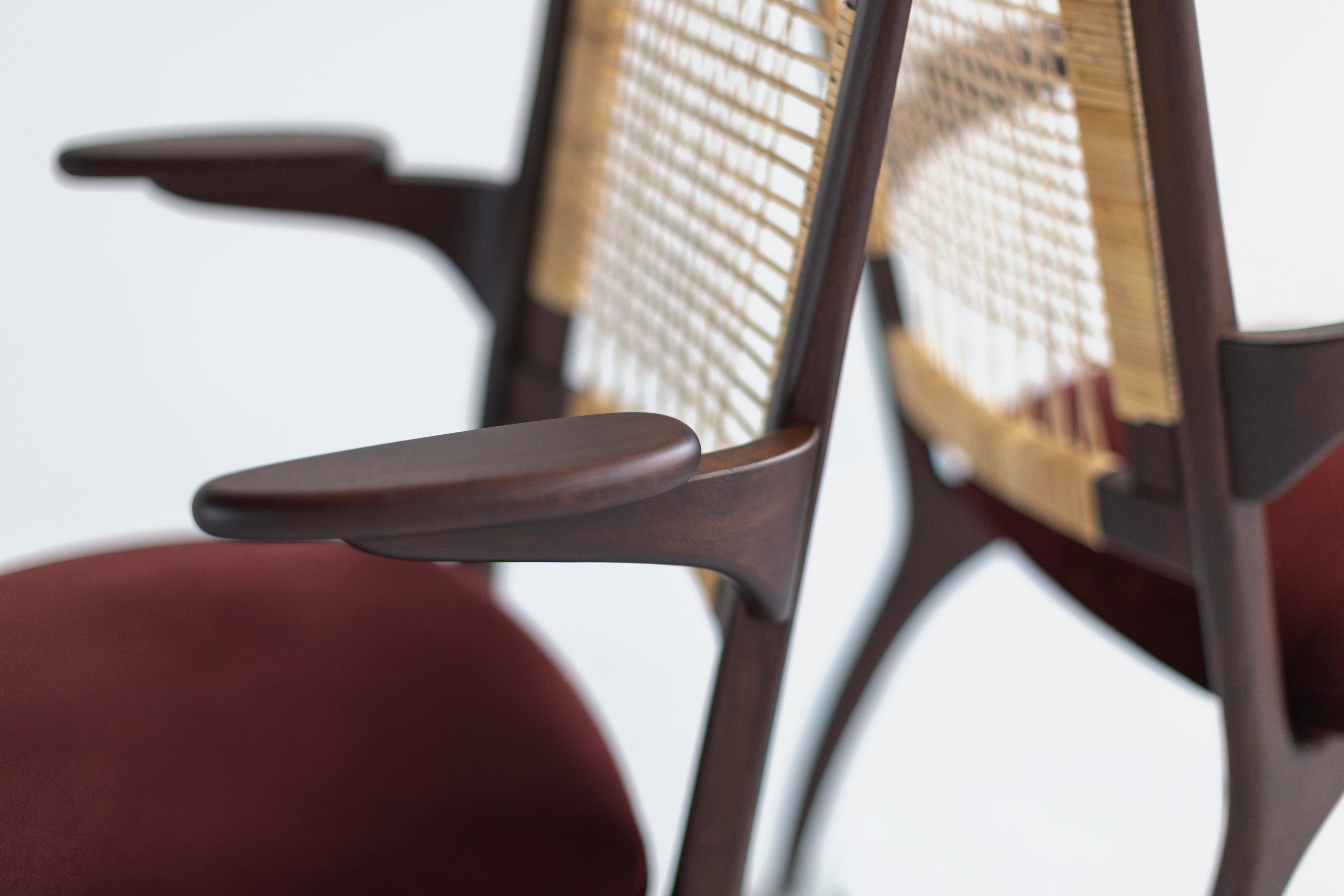 Bonnie Caneback Dining Arm Chair - 2508