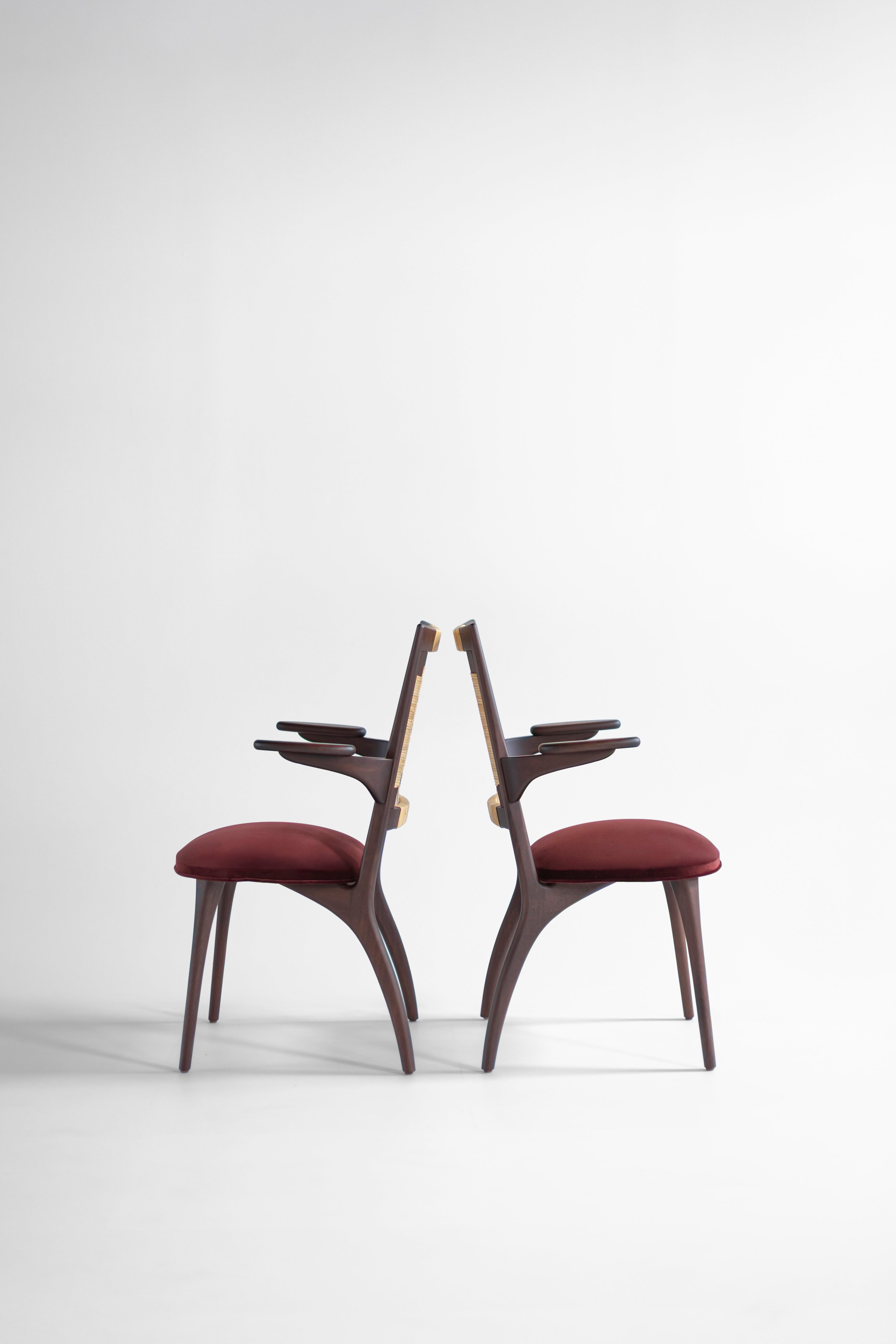 Bonnie Caneback Dining Arm Chair - 2508