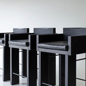Chile Counter Stools Blackened Oak, Image 06