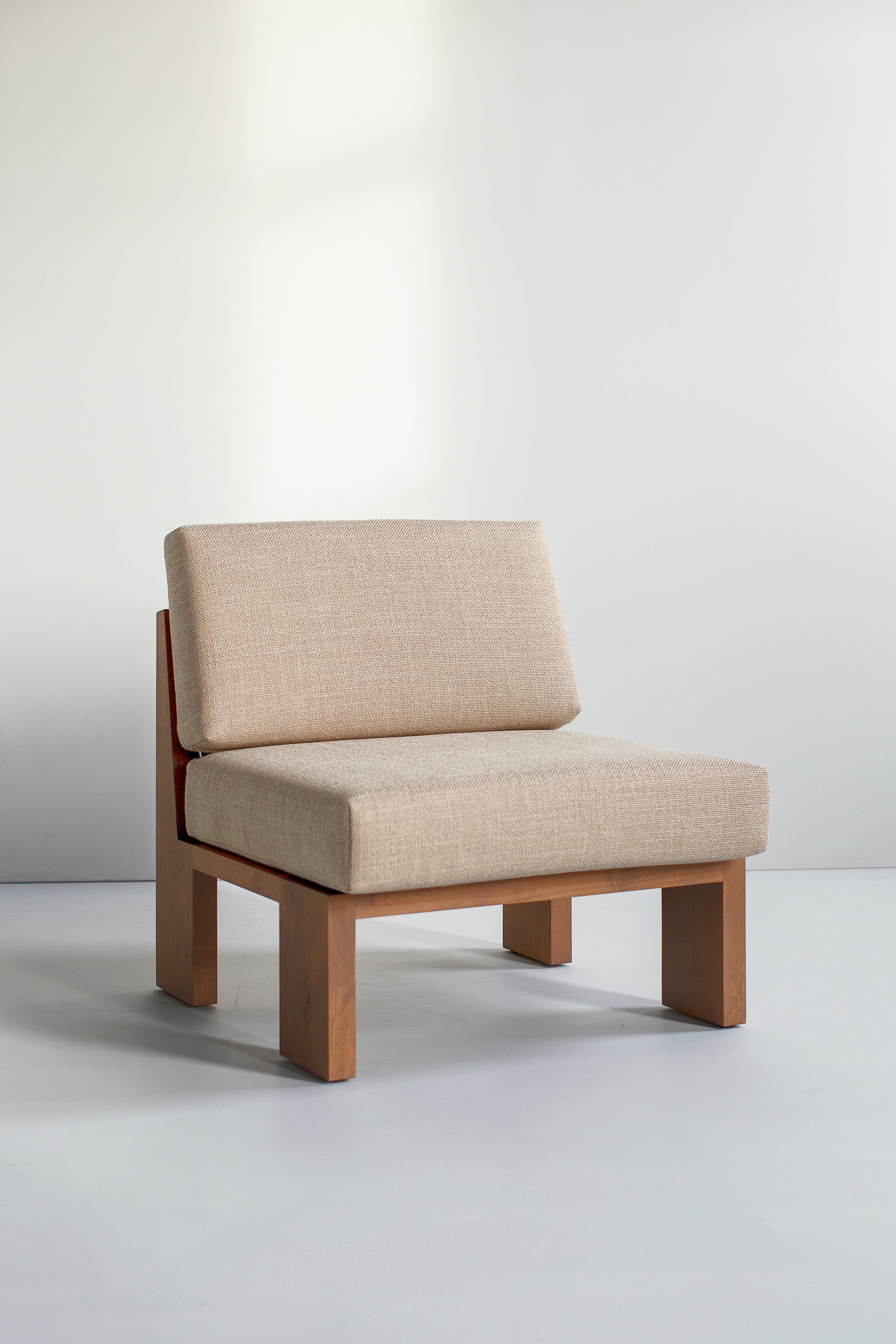 Chile Lounge Chair in Greywash - 0226