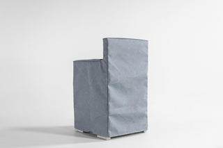 Chile Stool Outdoor Cover Slate Gray, image 1