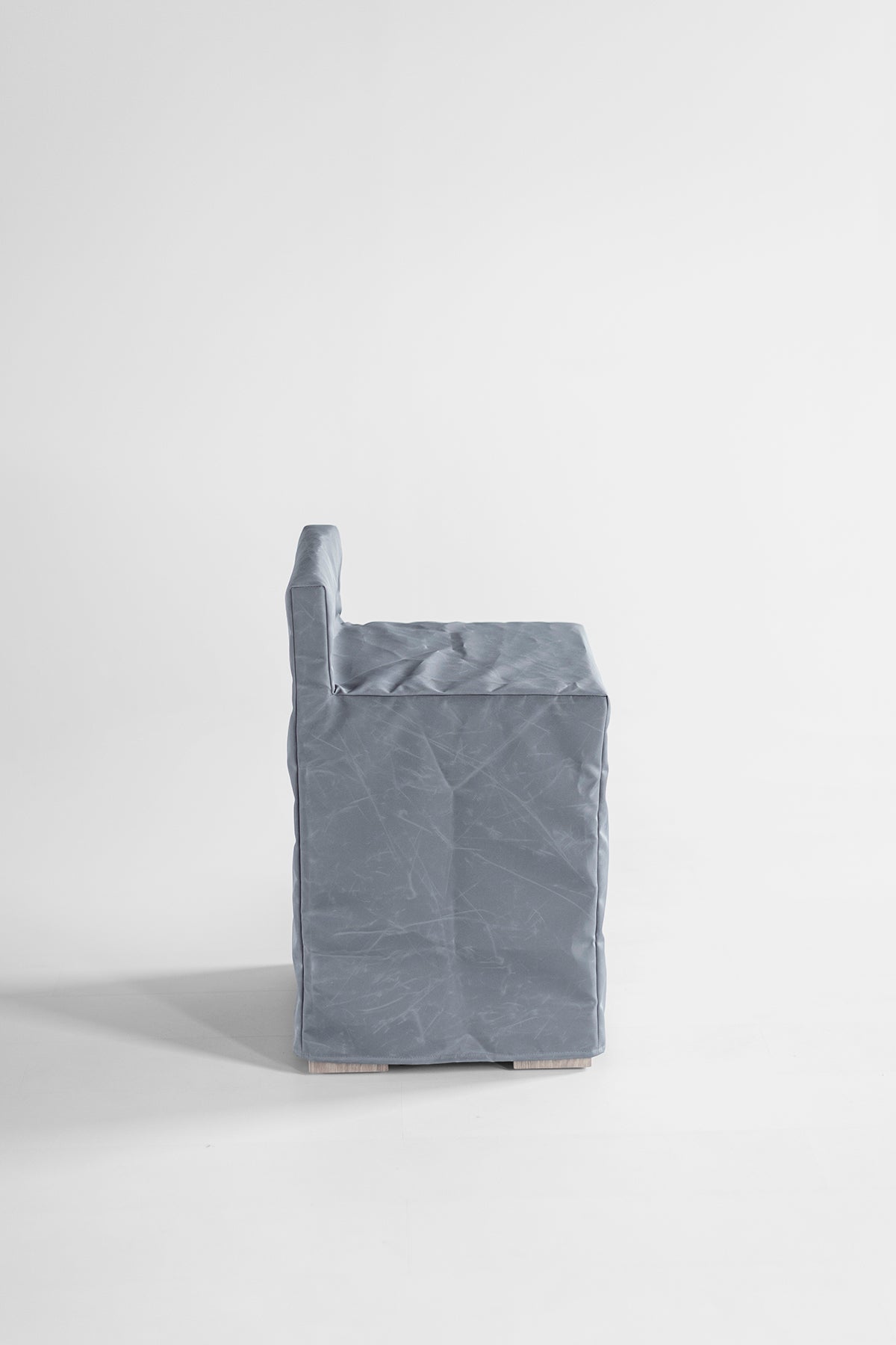 Chile Stool Outdoor Cover in Slate Gray - 4926