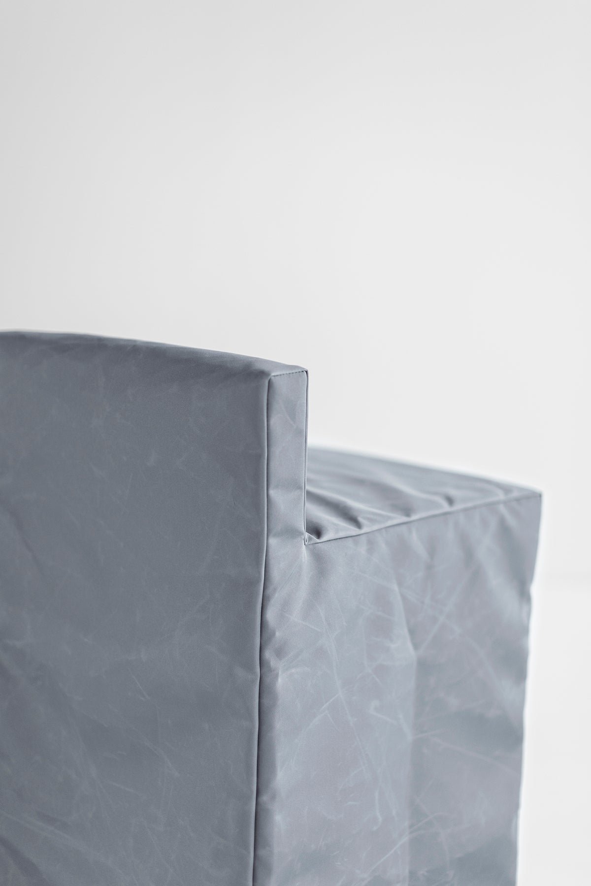 Chile Stool Outdoor Cover in Slate Gray - 4926