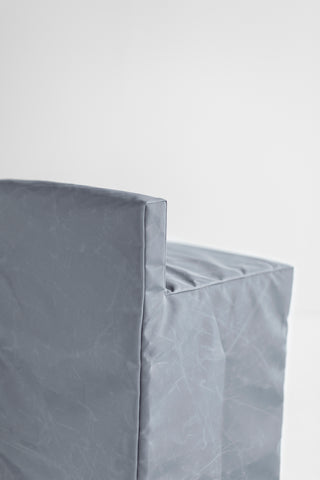 Chile Stool Outdoor Cover Slate Gray, image 9