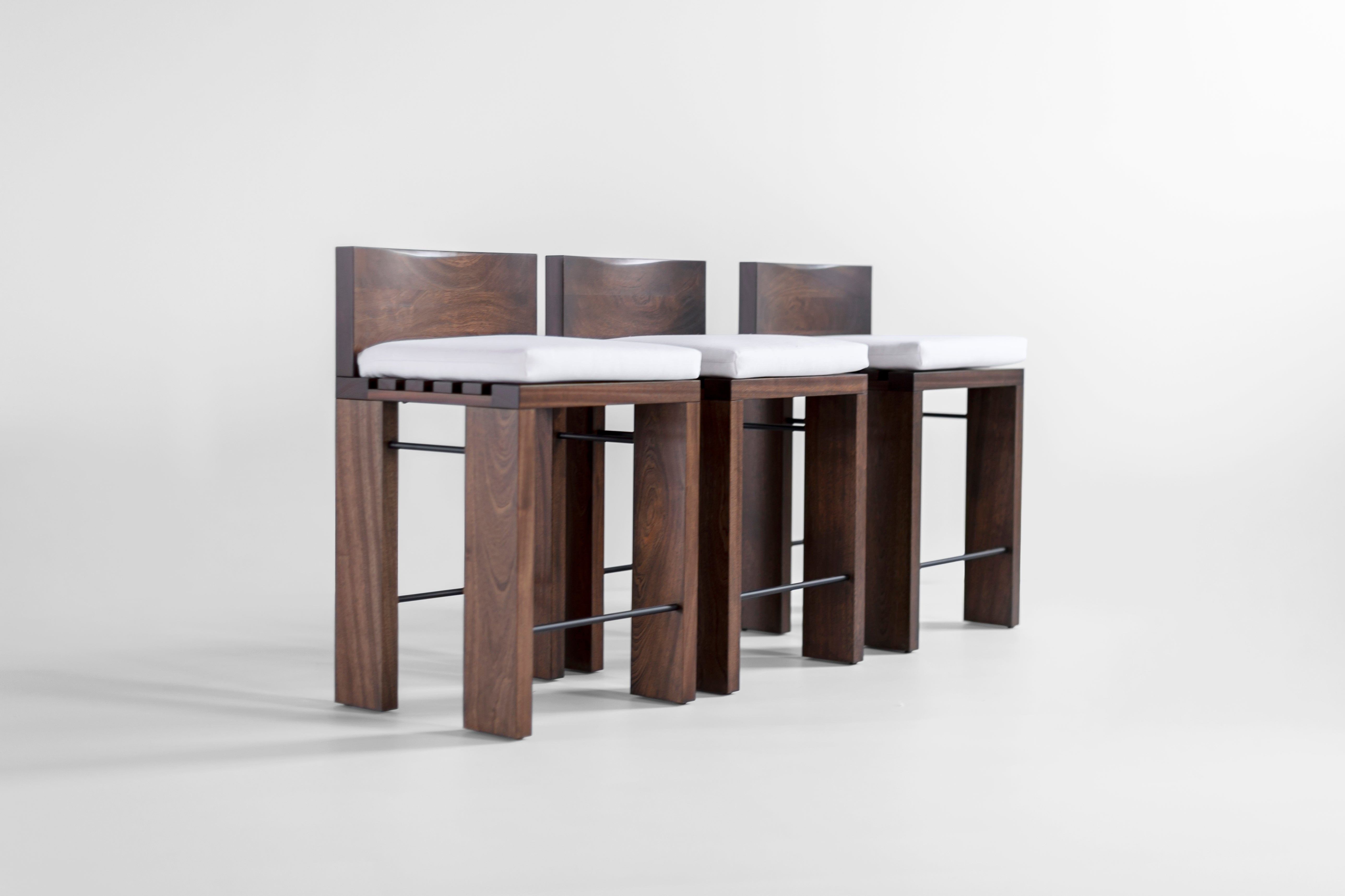 Chile Stools - Outdoor Walnut Finish - 2426