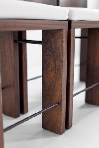 Chile Stools Outdoor Walnut Finish, image 2