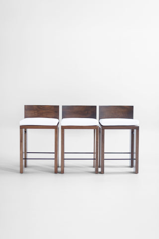 Chile Stools Outdoor Walnut Finish, image 4