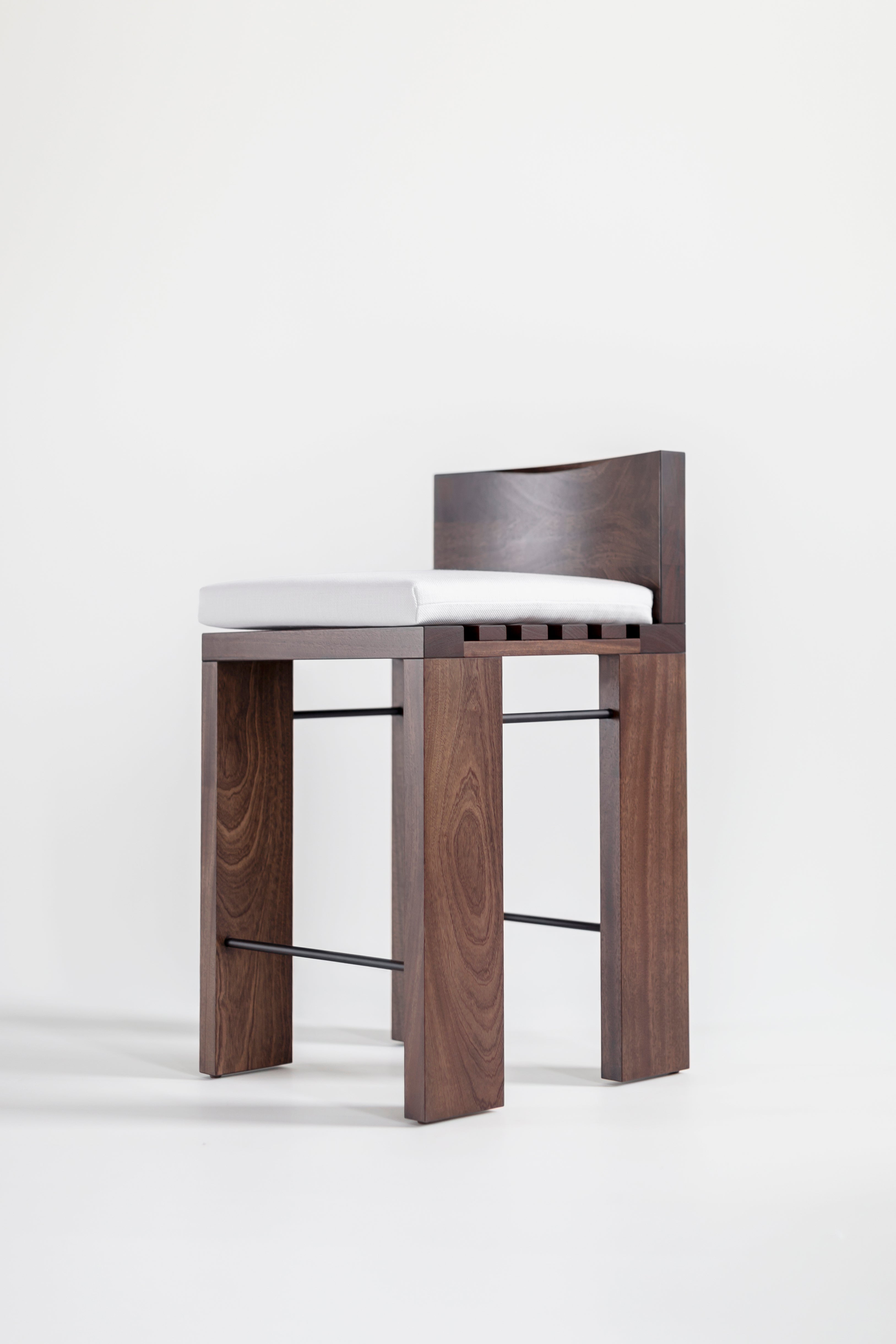 Chile Stools - Outdoor Walnut Finish - 2426