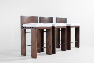 Chile Stools Outdoor Walnut Finish, image 9