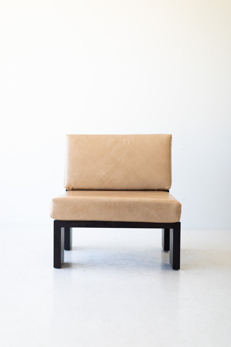 Detail of the seat cushion construction