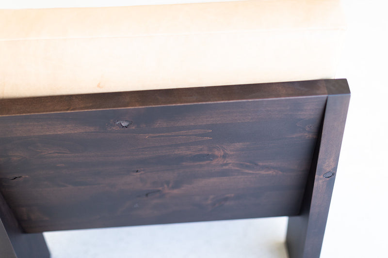 Modern luxury Chile side chair in a styled modern room