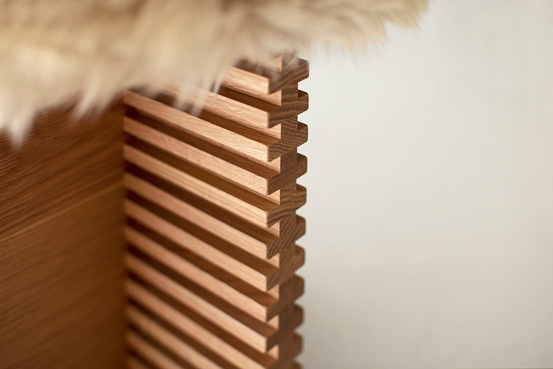 Cicely Dining Stool Sheepskin, Image 2