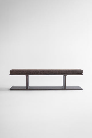 Contemporary Parker Bench Warm Slate, image 03