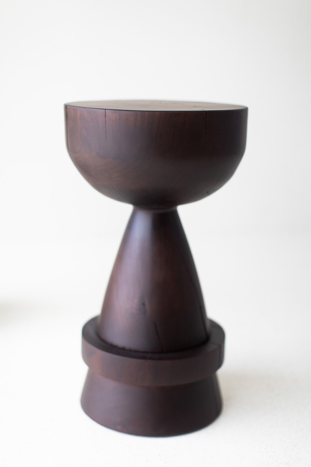 Counter Stool In Walnut - The Boca Uno for Bertu Home - 1824