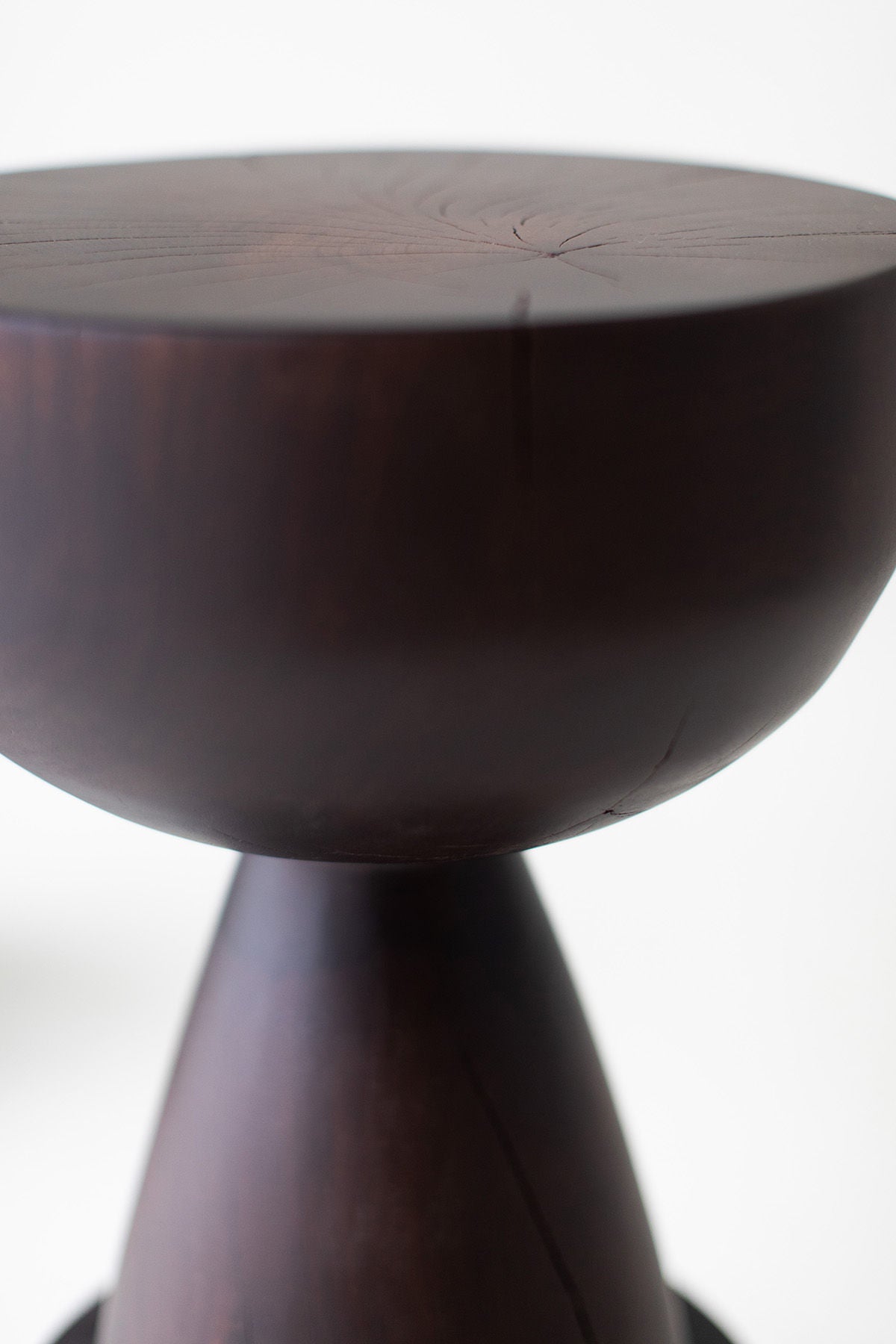 Counter Stool In Walnut - The Boca Uno for Bertu Home - 1824