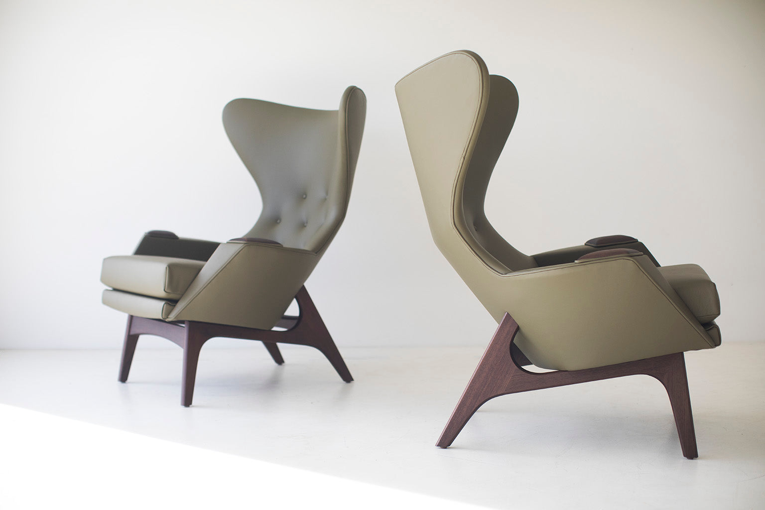 craft modern wing chairs large 1407, image 5