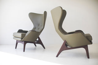craft modern wing chairs large 1407, image 5