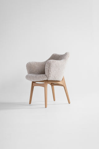 Executive Modern Dining Chair Fur, image 3