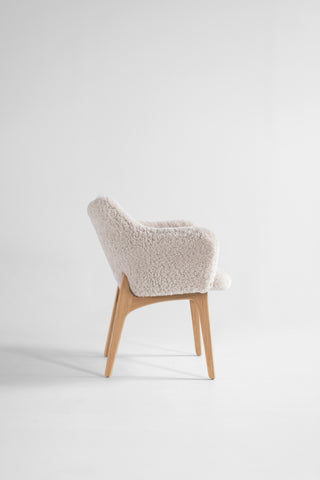 Executive Modern Dining Chair Fur, image 6