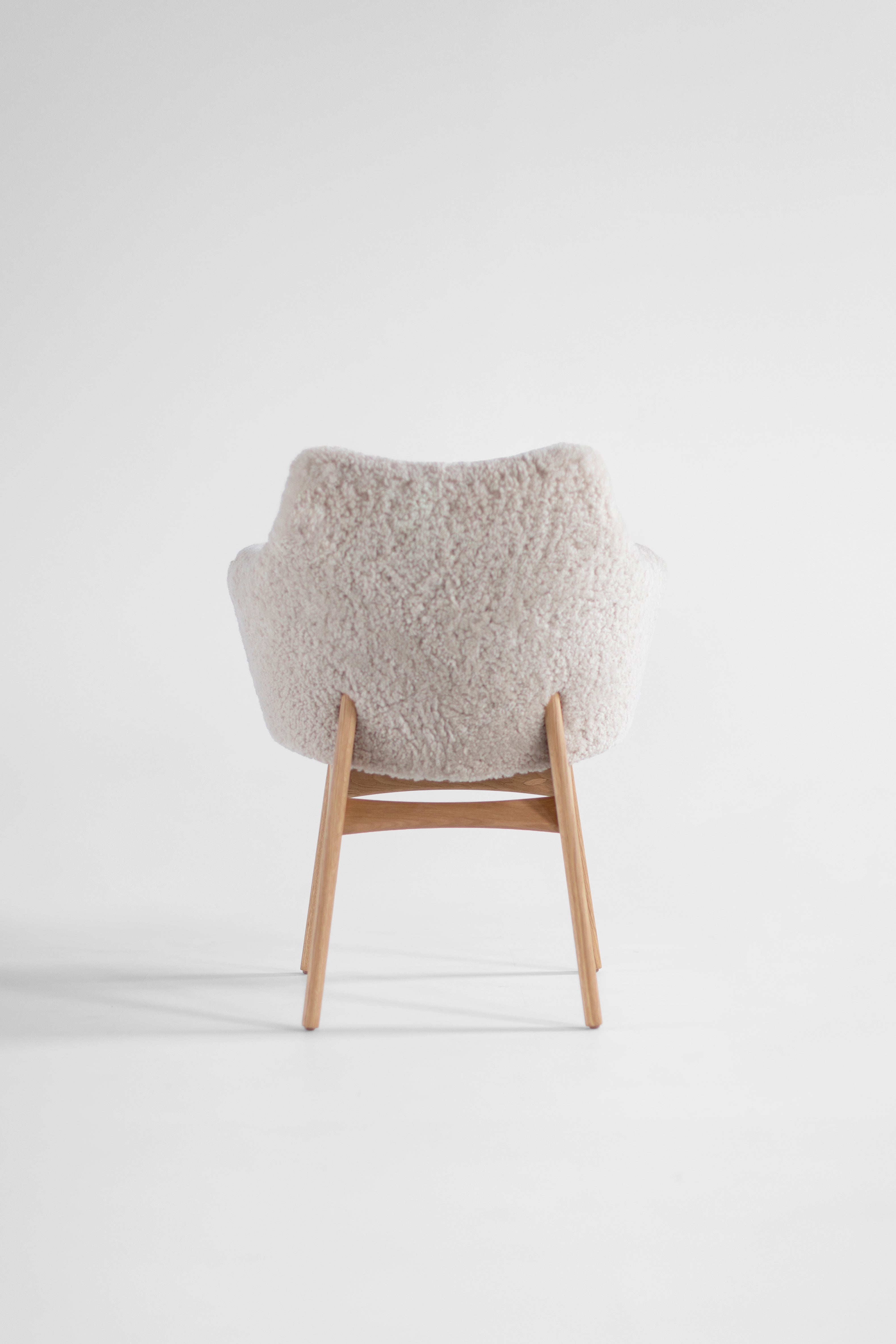 Executive Dining Chair In Fur - 2501