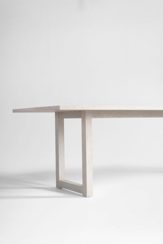 Harvest Dining Table Pickled White Oak, image 2