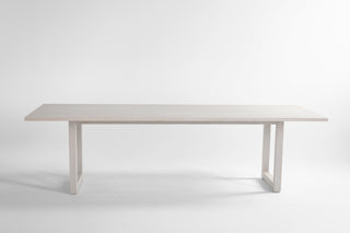 Harvest Dining Table Pickled White Oak, image 8
