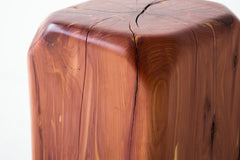 Dublin stool used as a dining-height seat