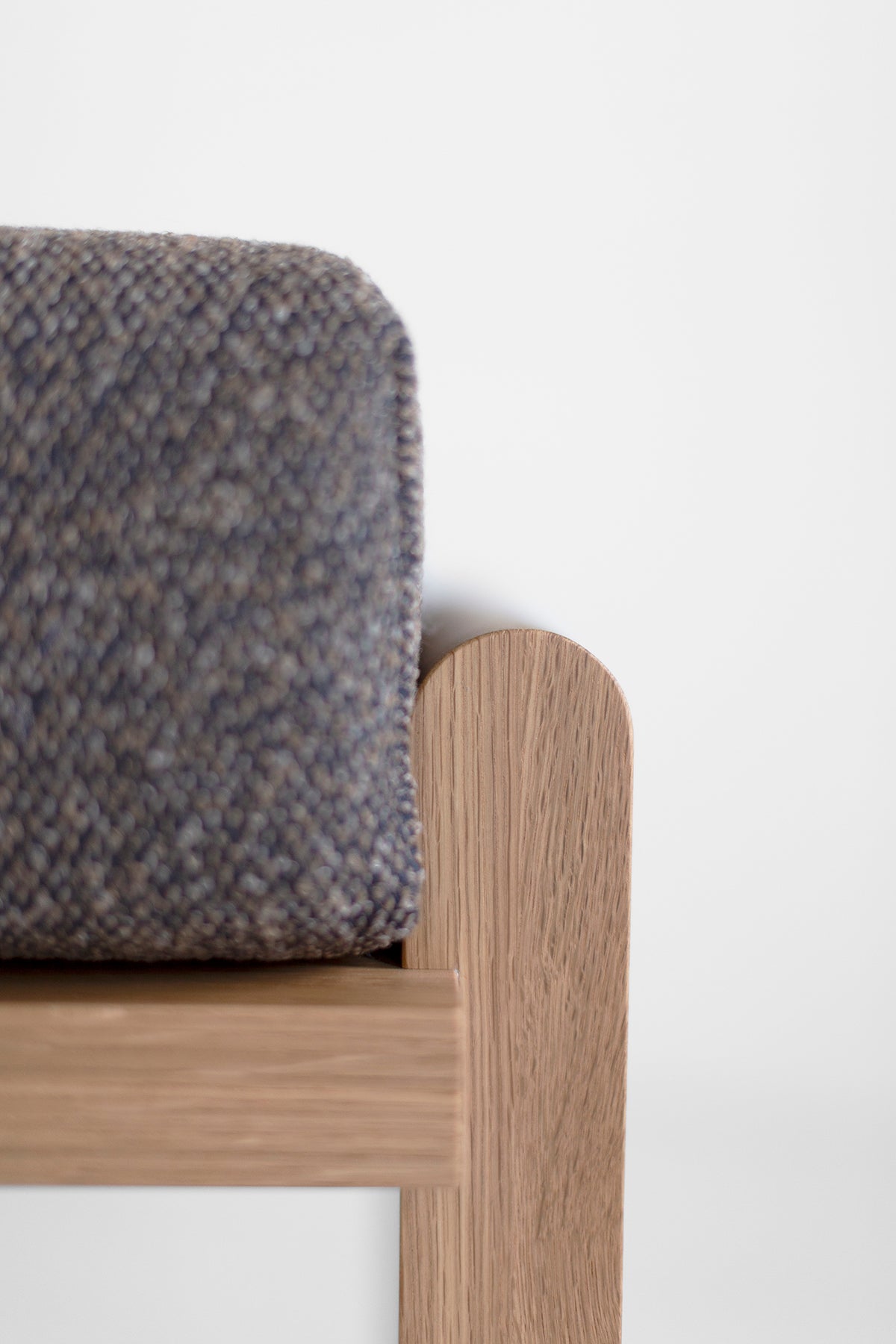 Iris Modern Counter Stool in White Oak - 5826