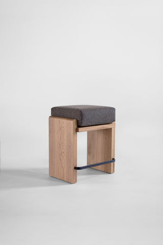Iris Modern Counter Stool White Oak, image 5