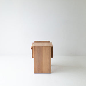 Iris Nightstand Bleached White Oak 08