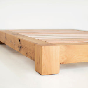 Ithaca Platform Bed Rustic White Oak, image 02