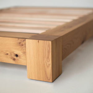 Ithaca Platform Bed Rustic White Oak, image 05