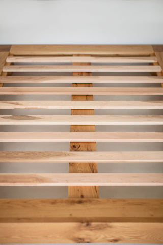 Ithaca Platform Bed Rustic White Oak, image 06