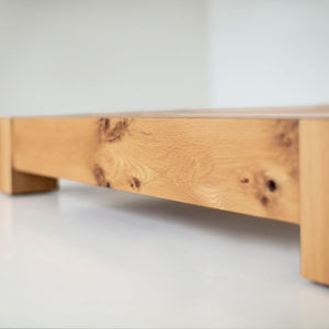 Ithaca Platform Bed Rustic White Oak, image 09