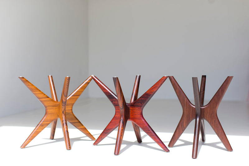 Jax modern side table by Craft Associates, front view