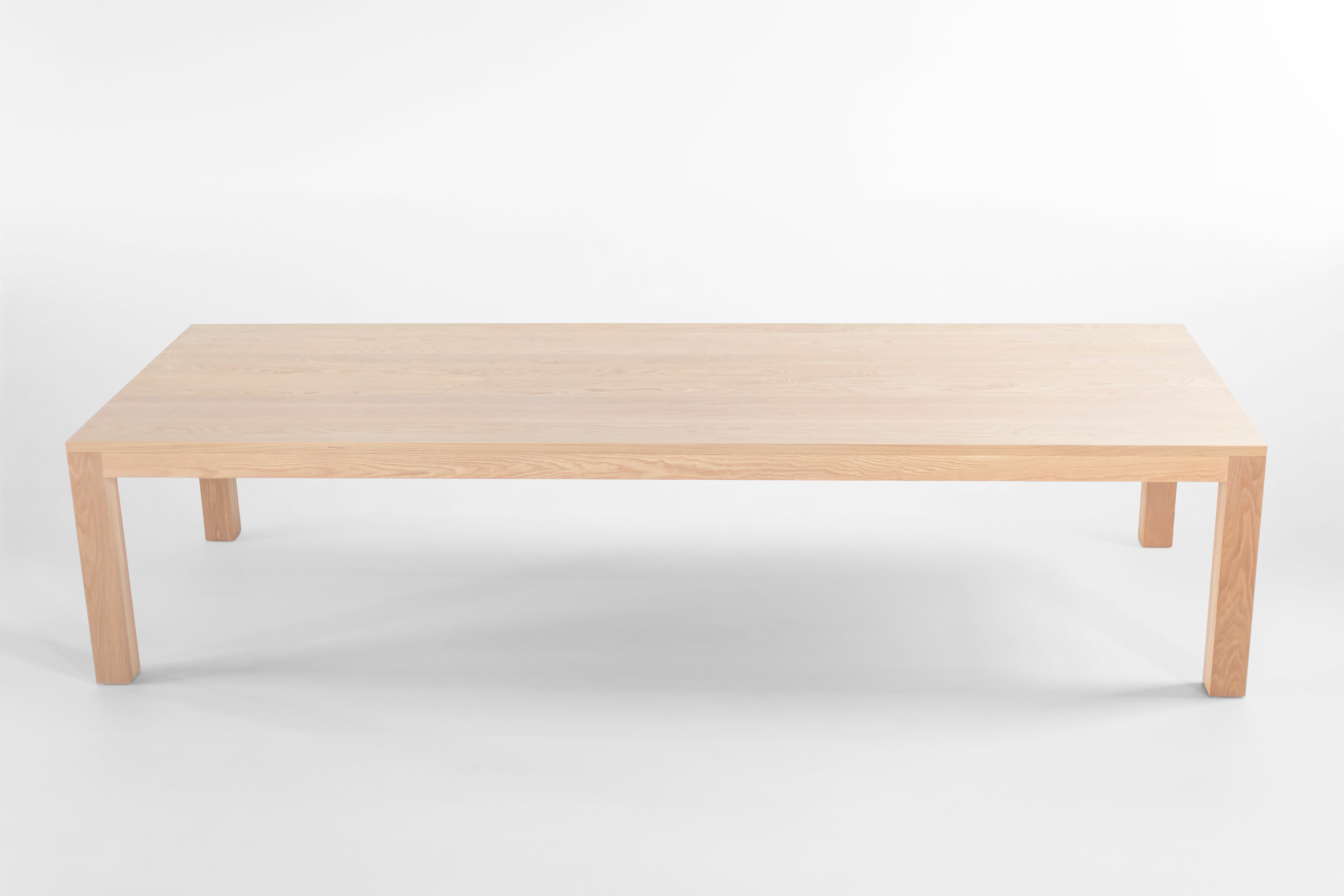 Large Christopher Table in Bleached Oak - 2526