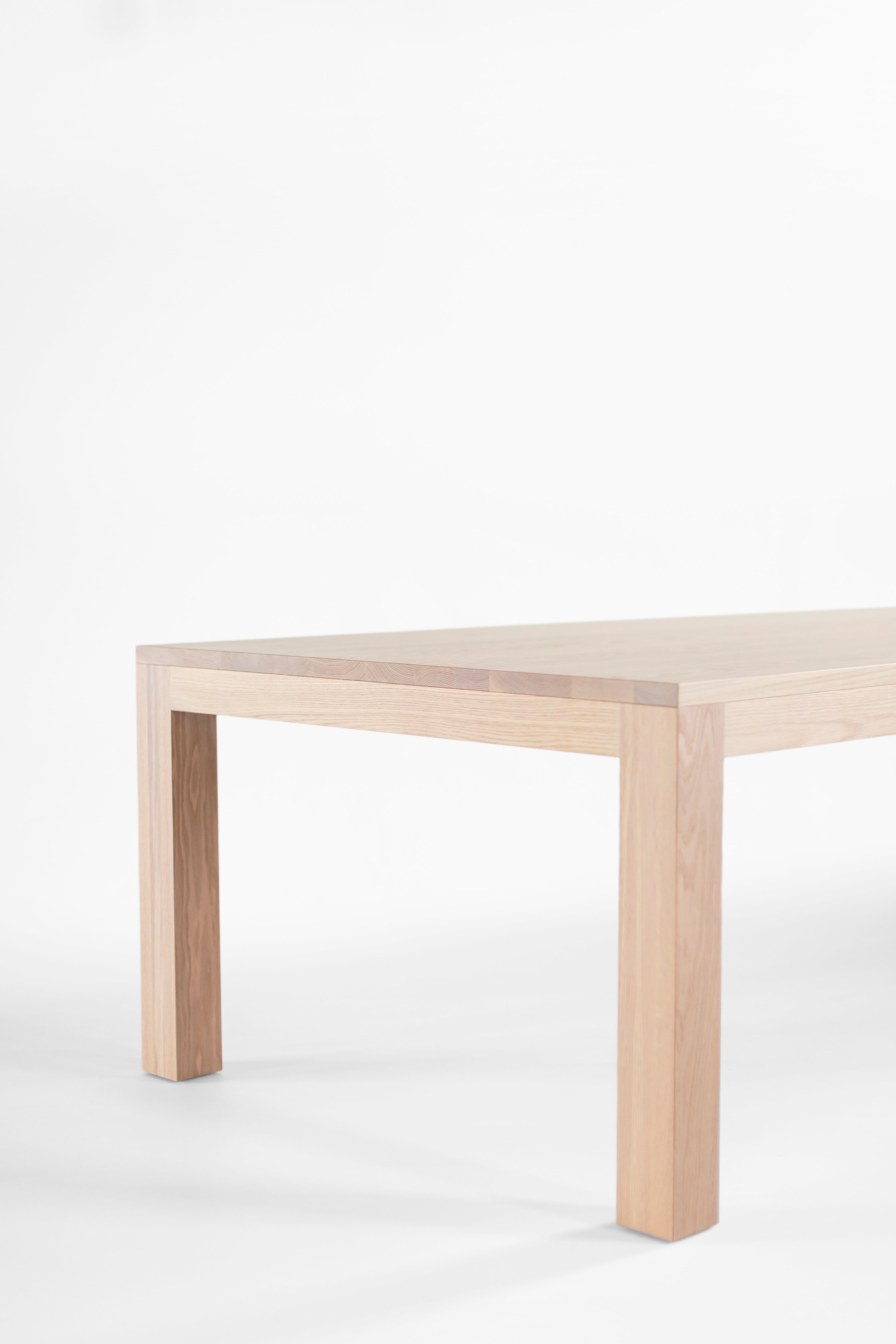 Large Christopher Table in Bleached Oak - 2526