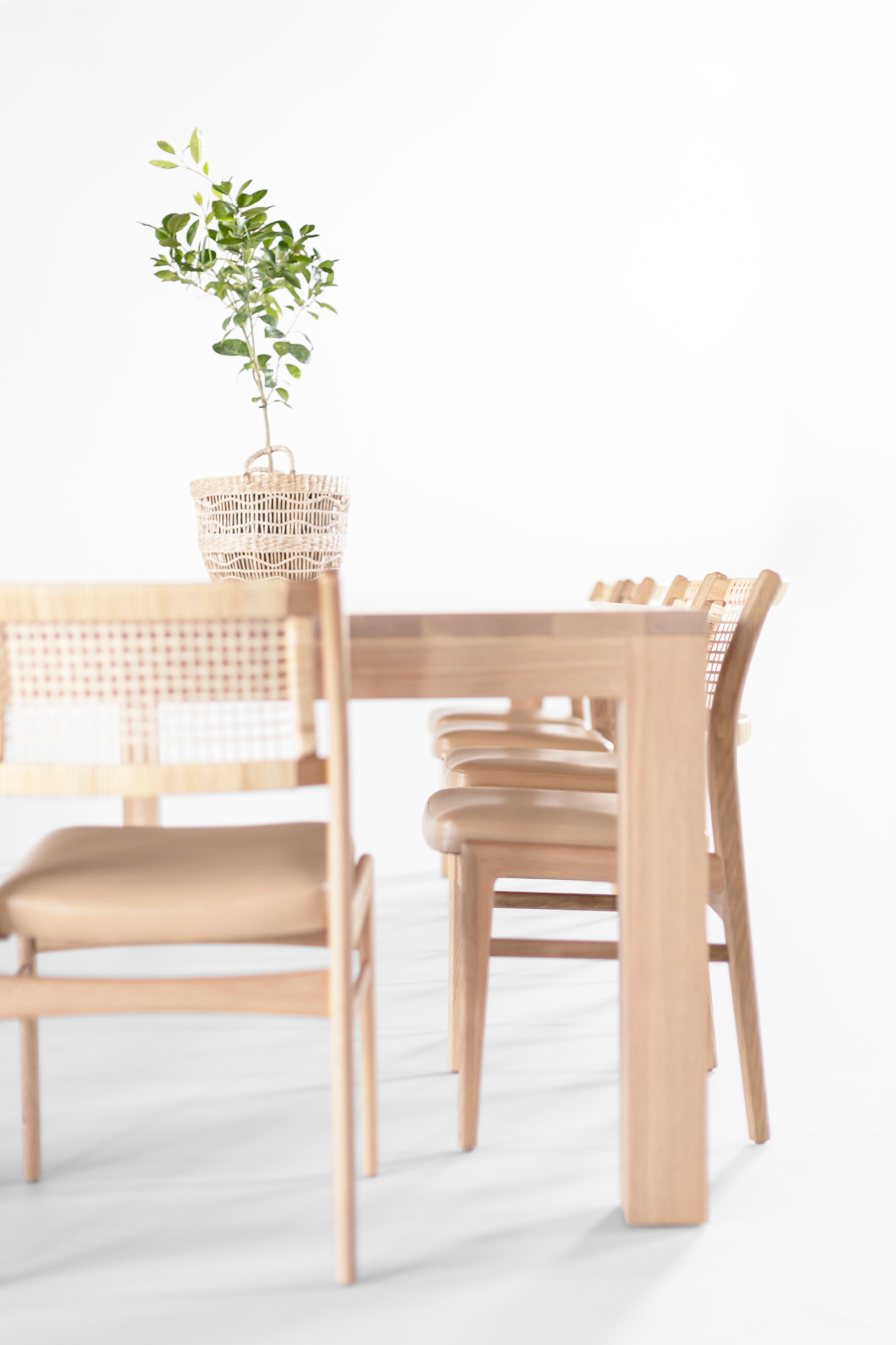 Large Christopher Table in Bleached Oak - 2526