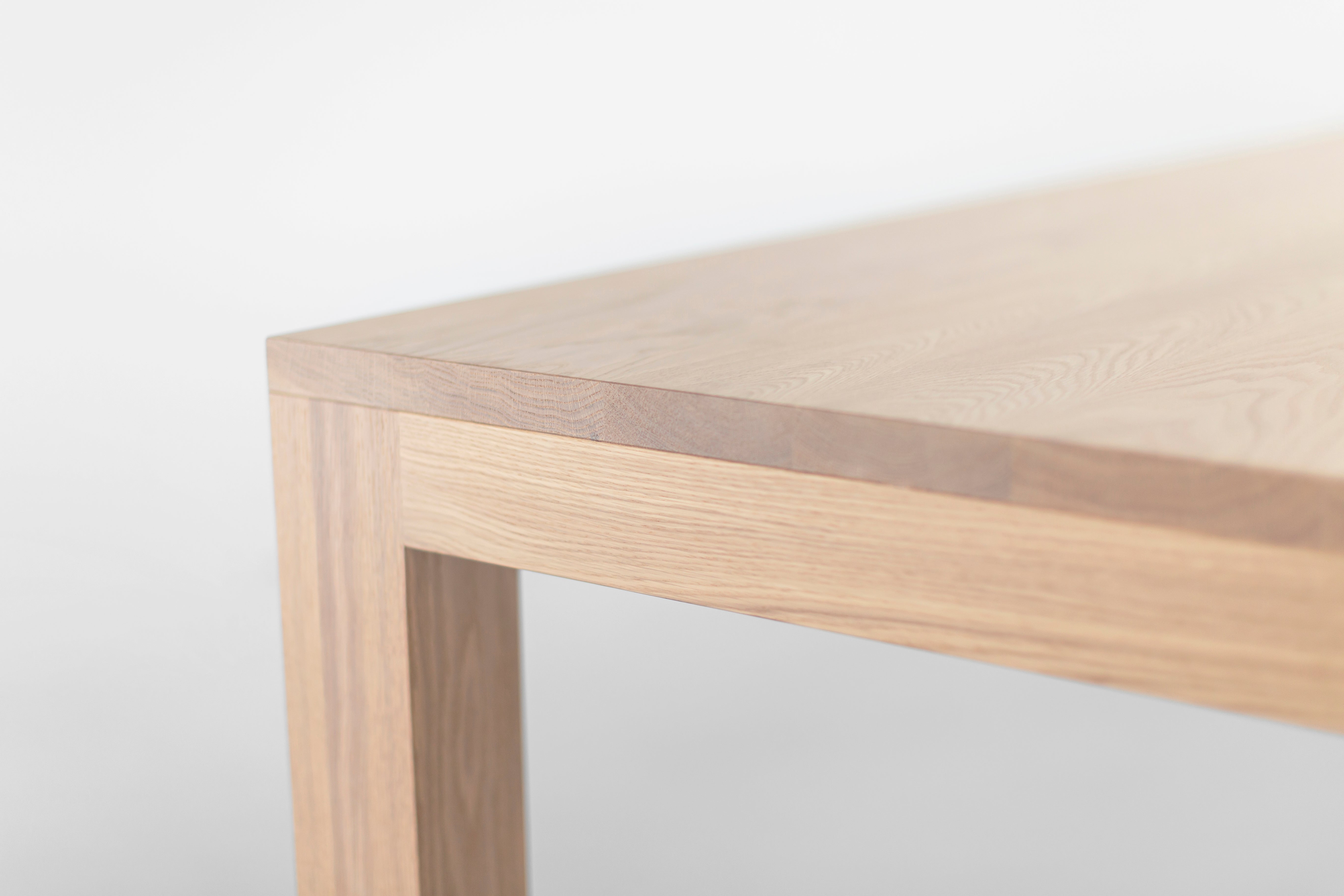 Large Christopher Table in Bleached Oak - 2526