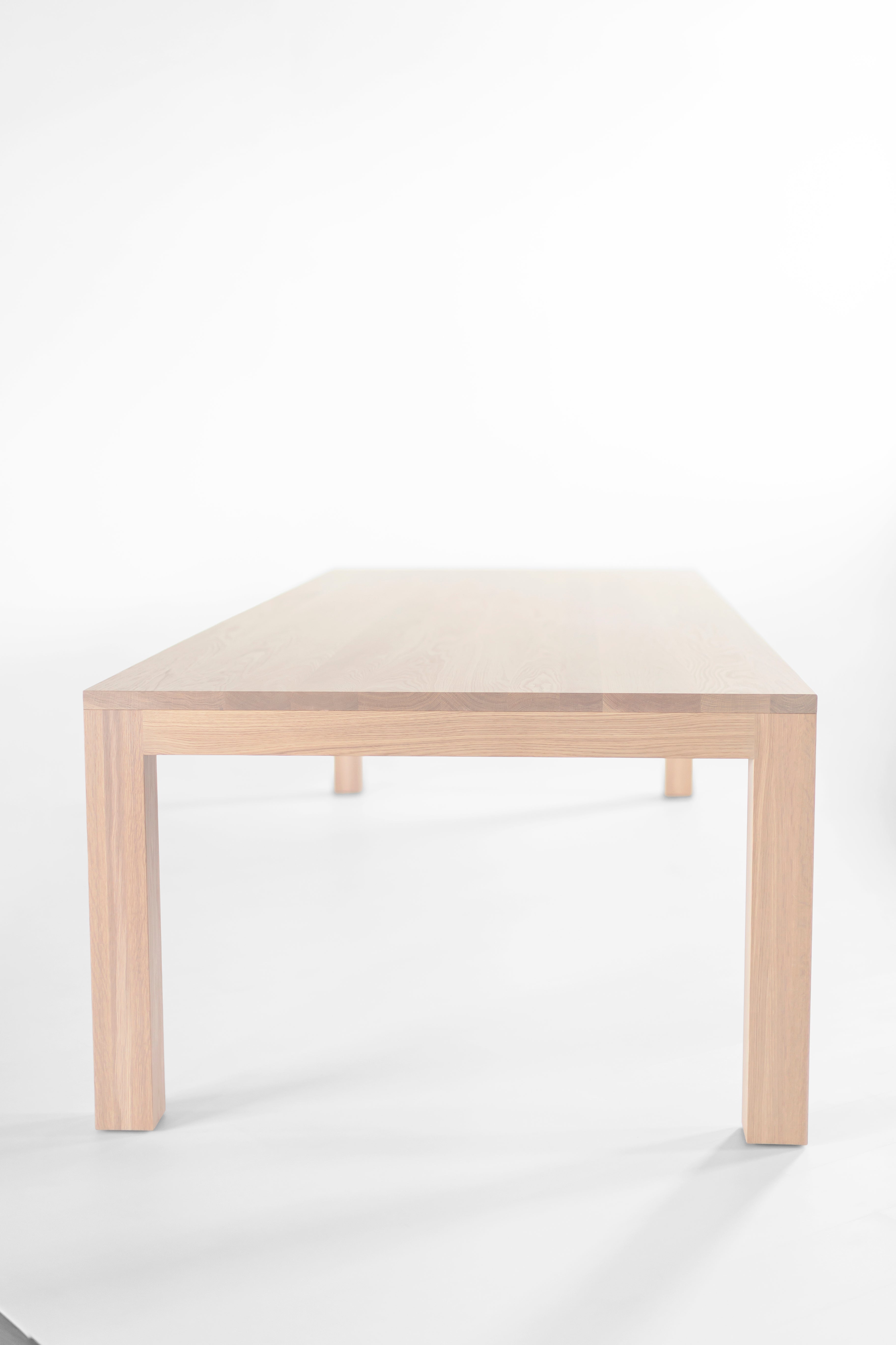 Large Christopher Table in Bleached Oak - 2526