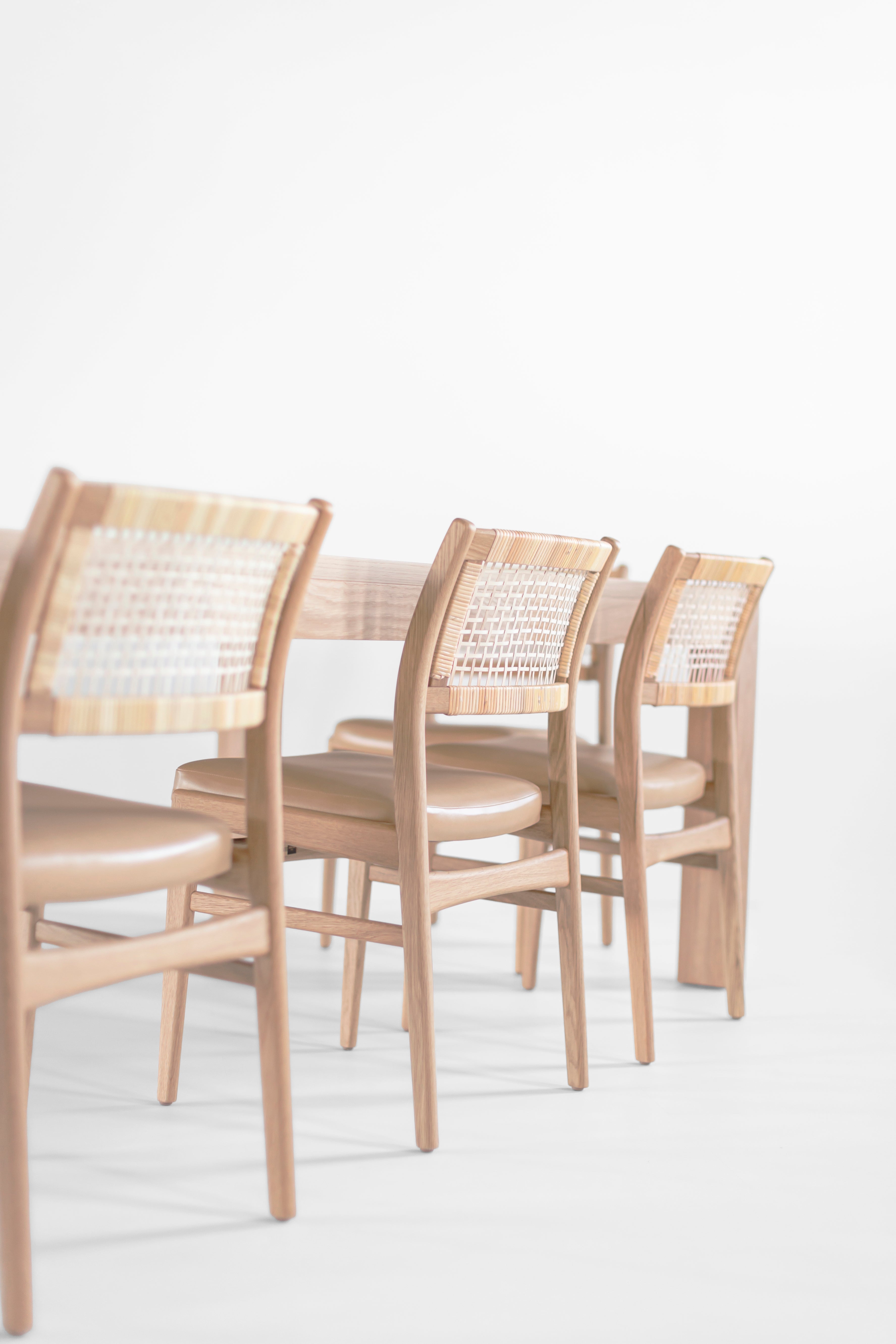 Large Christopher Table in Bleached Oak - 2526