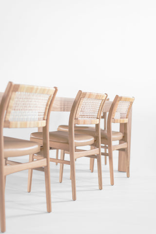 Large Christopher Table Bleached Oak, image 8