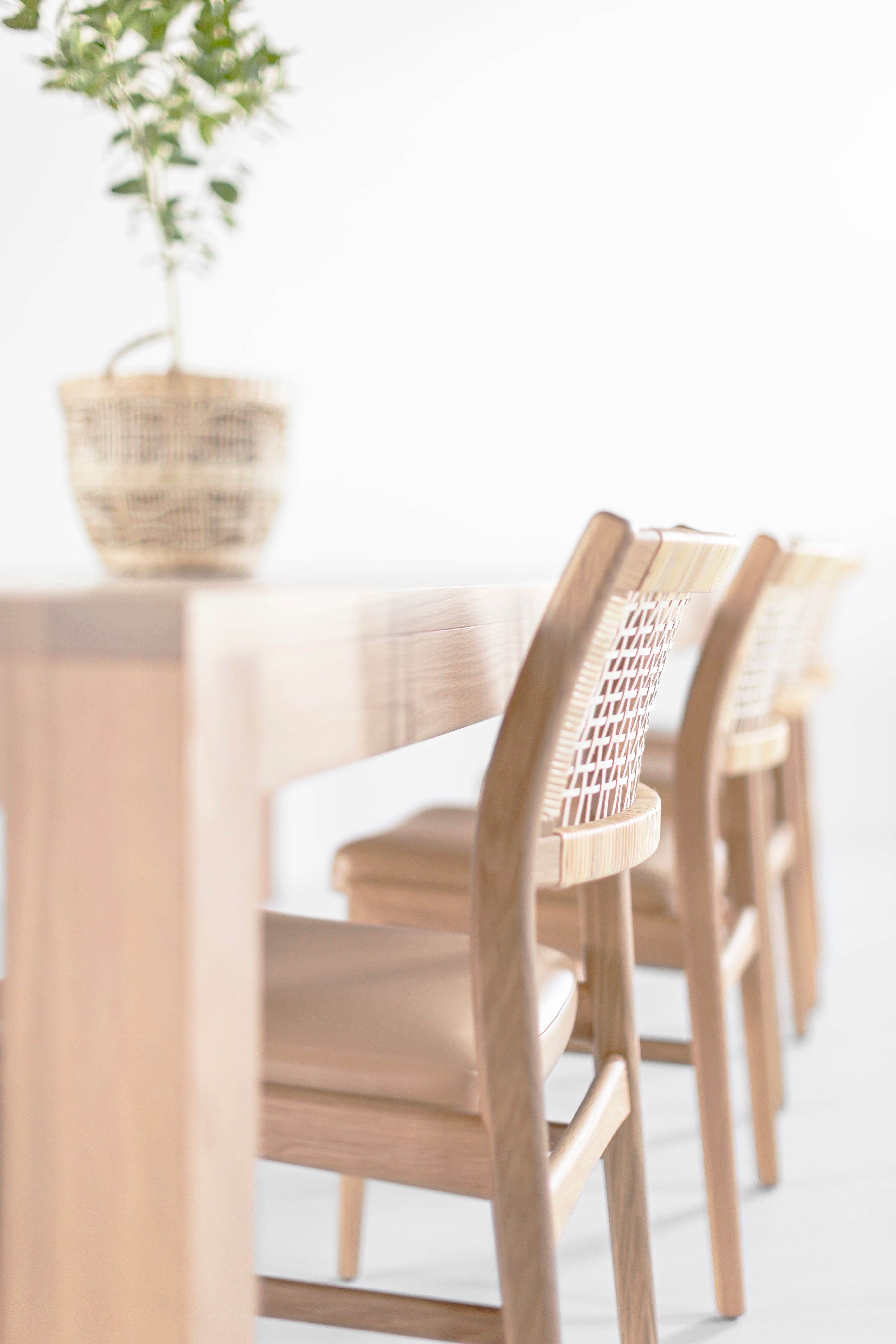 Large Christopher Table in Bleached Oak - 2526
