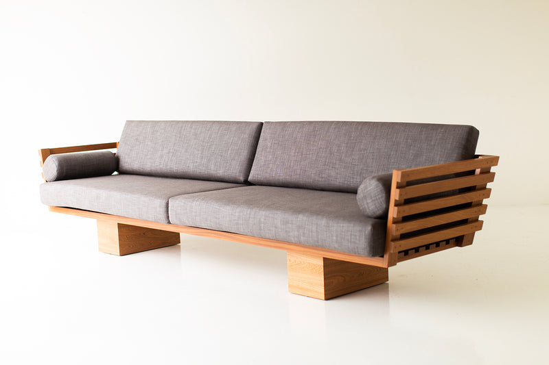Large Outdoor Slatted Suelo Sofa 10