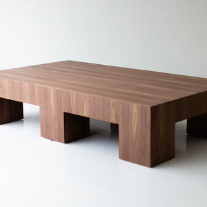 Large Mondo Coffee Table Walnut 10