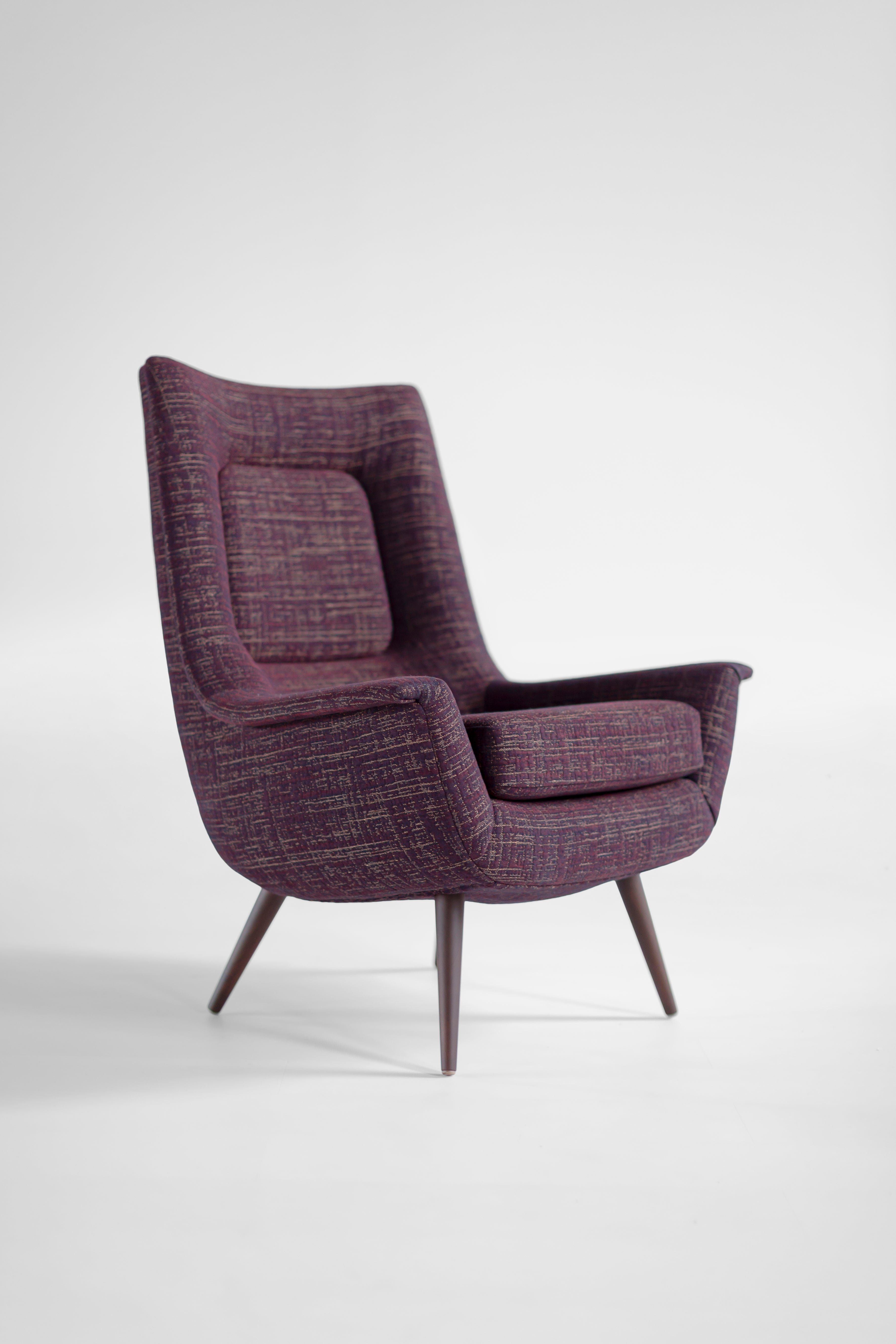 Craft Associates Lawrence Peabody High Back Chair - 1714P