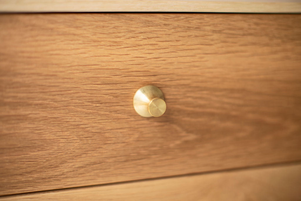 Lawrence Peabody Oak 8 Drawer Dresser