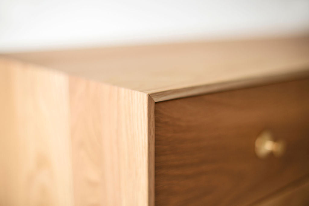 Lawrence Peabody Oak 8 Drawer Dresser